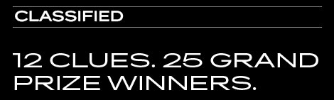 12 Clues. 25 Grand Prize Winners