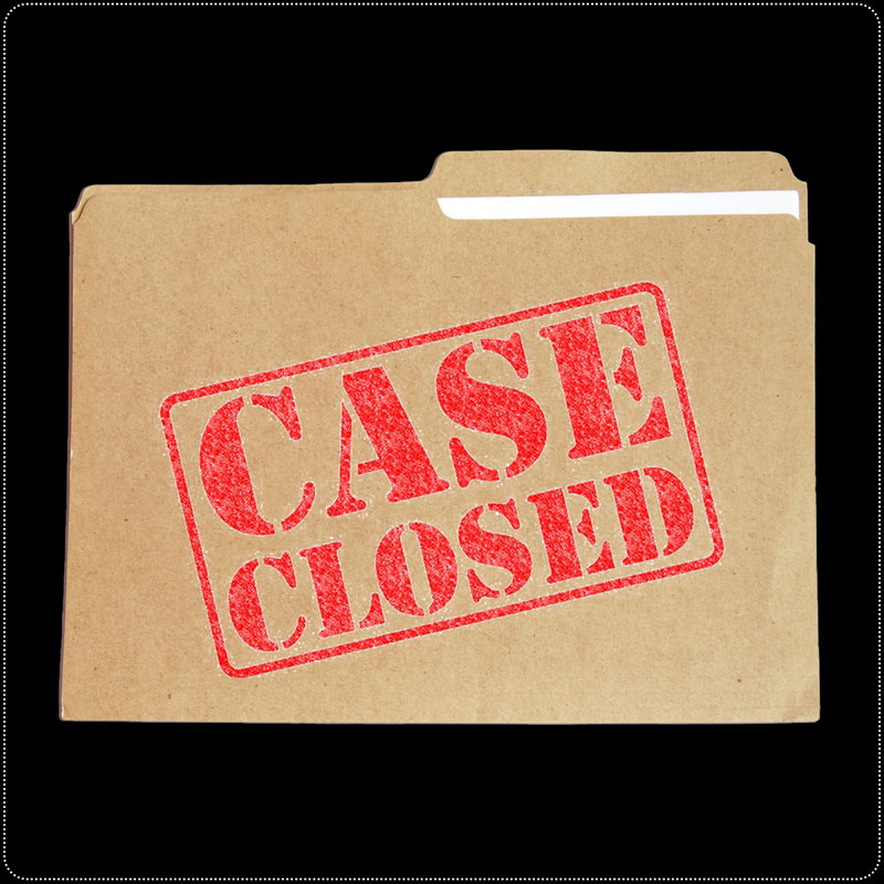 Case closed