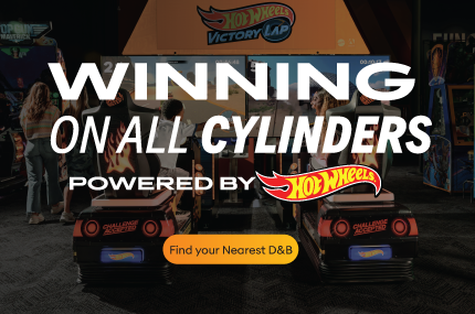 Winning on all cylinders. Powered by Hot Wheels.