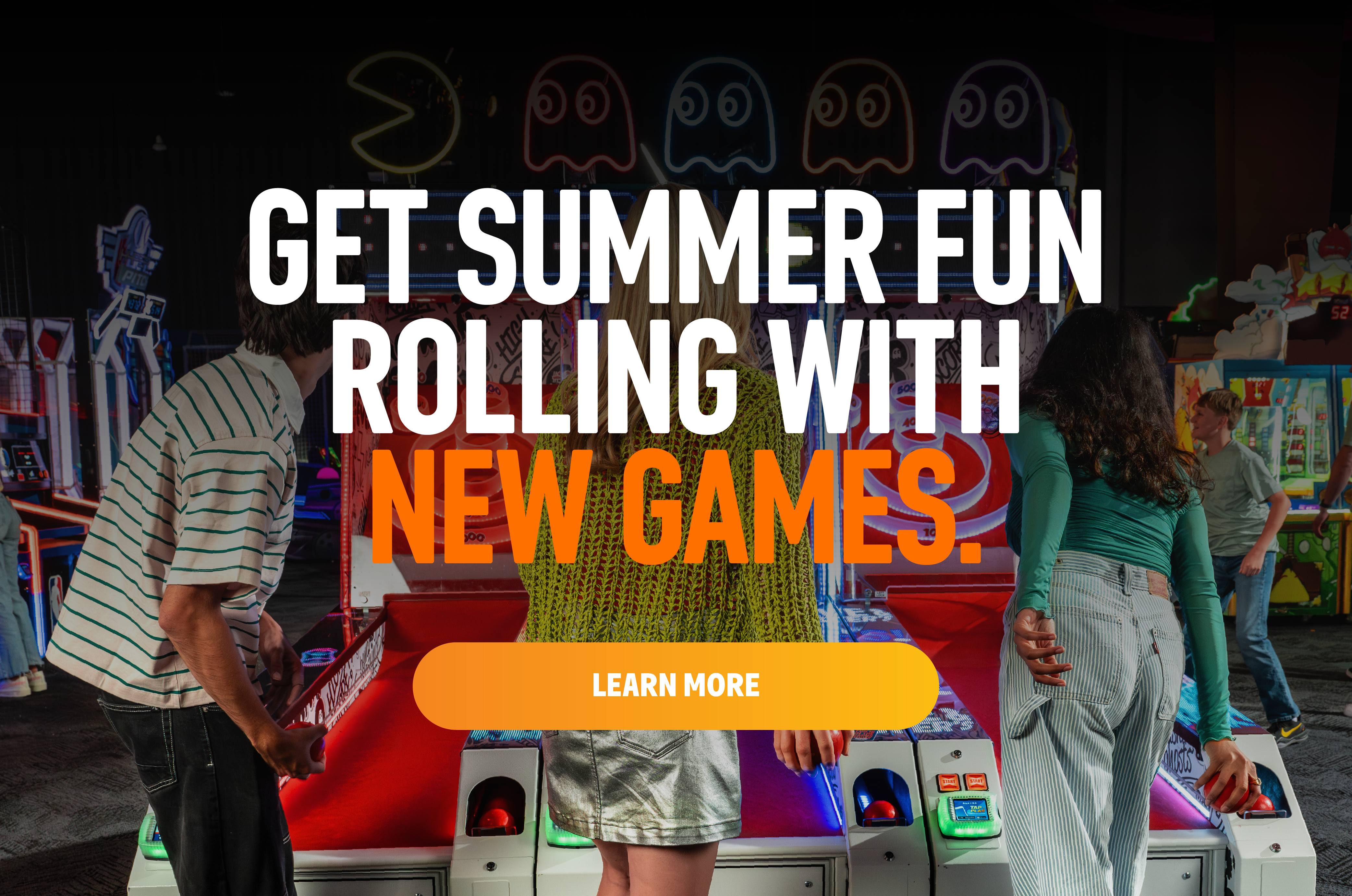 New Games, Big Win. At our Spring Break of Big Big Games, you can play new and exclusive games. Add in over 150 games you already love and Dave & Buster's is basically a cheat code for the most fun Spring Break ever.