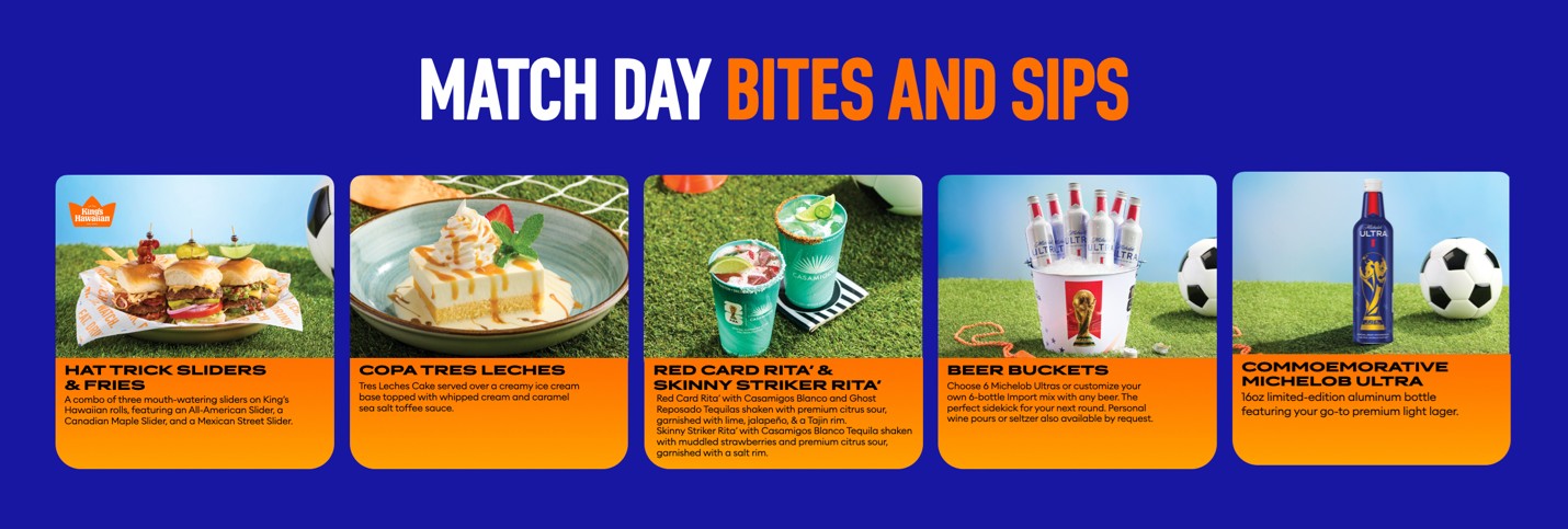 Match Day Bits and Sips