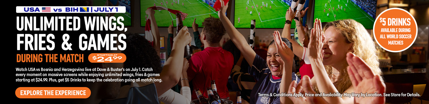 USA vs BIH Offer