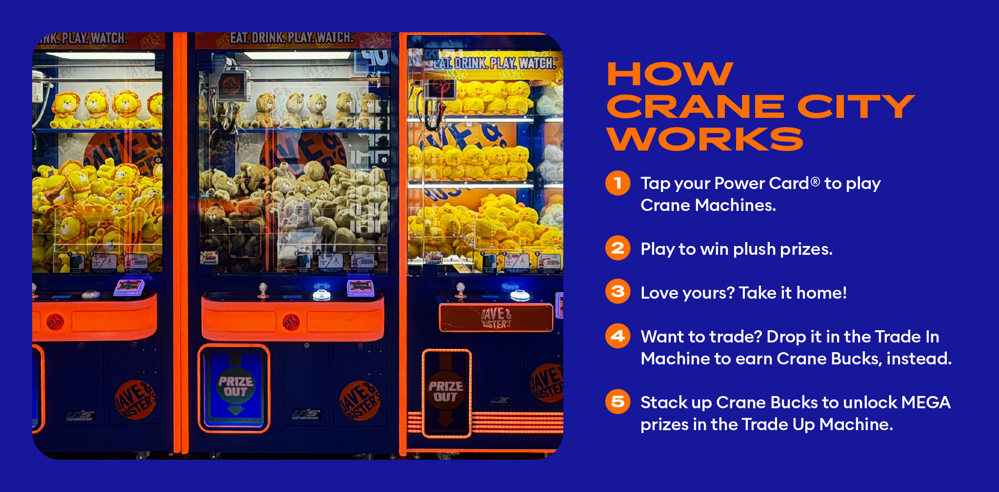 How To Crane City at Dave & Buster's