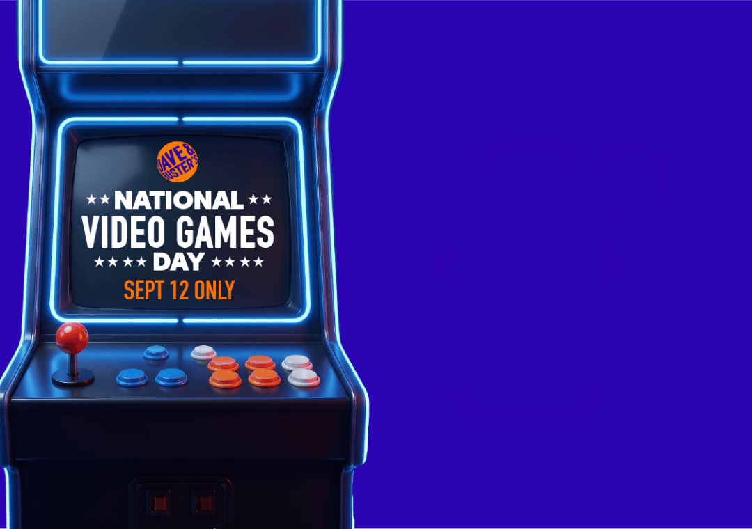 National Video Games Day at Dave & Buster's