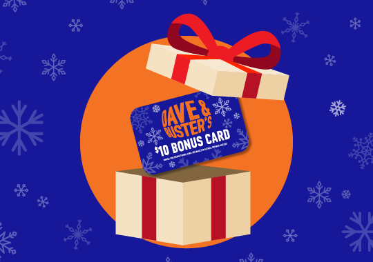 $10 BONUS CARD WITH $50 GIFT CARD